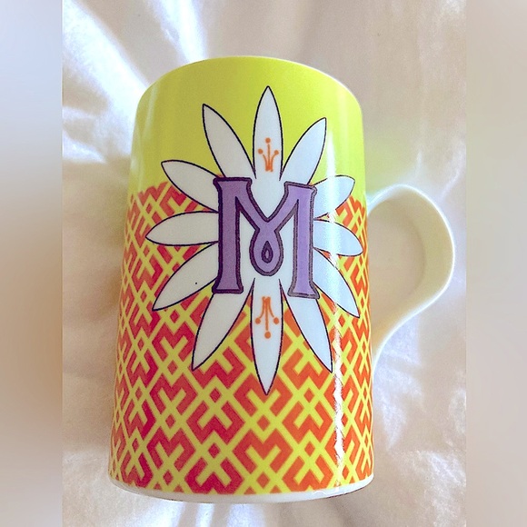 Rosanna Alphabet Studio Initial “M” Mug- NIB - Picture 2 of 10